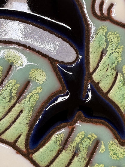 Dolphin Tile, Pacific Blue Collection