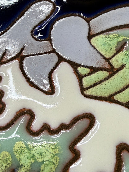 Dolphin Tile, Pacific Blue Collection