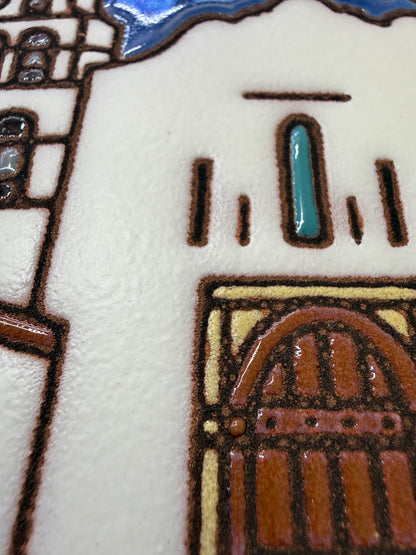 San Diego Mission Art Tile, Pacific Blue Collection