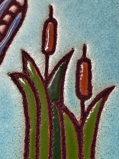 Dragonfly Tile, Pacific Blue Collection