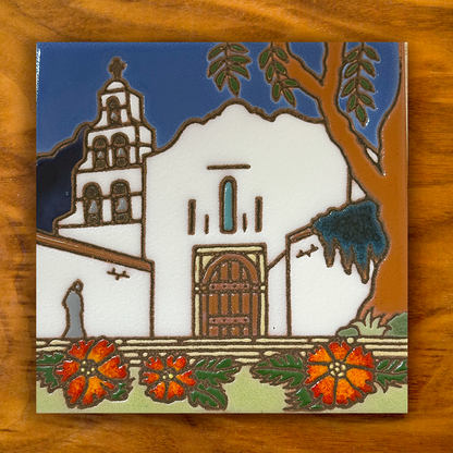 san diego mission ceramic tile