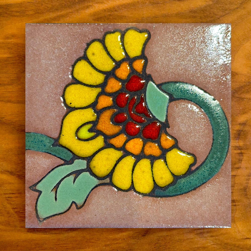 Tile Magnets: Flowers