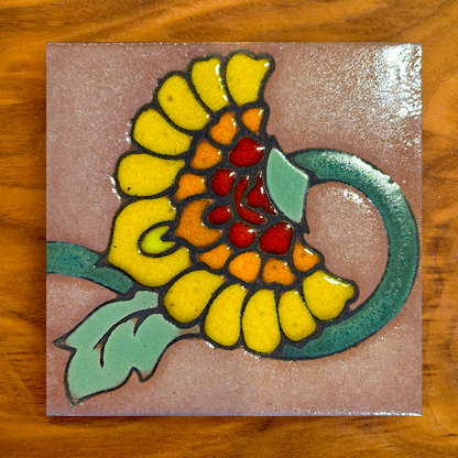 Tile Magnets: Flowers