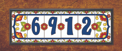 Tile House Number Frame - Aluminum Frame Kits for Ceramic Tiles