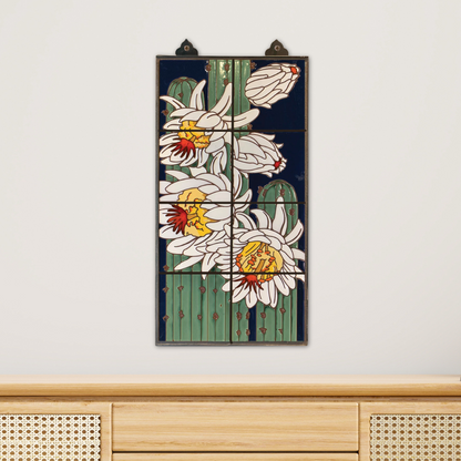 Cereus cactus southwest wall art