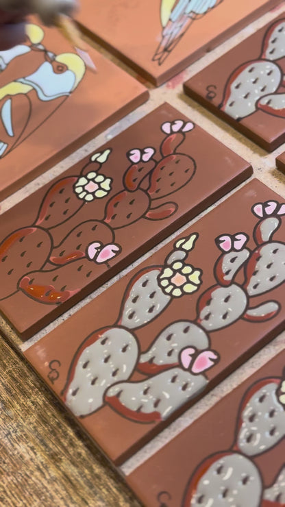 Terra Cotta Prickly Pear Tile