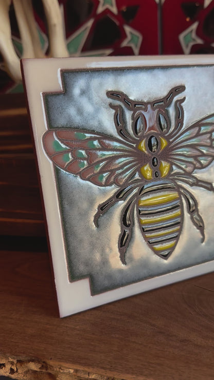 Bee Tile Art Trivet