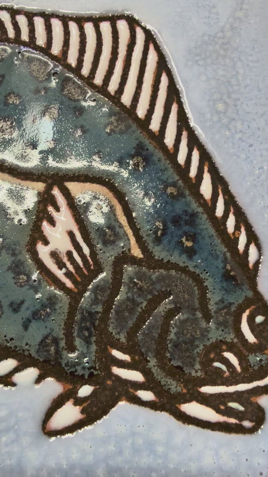 Halibut Tile, Pacific Blue Collection