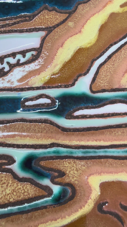 Alaska Glacier Tile, Pacific Blue Collection