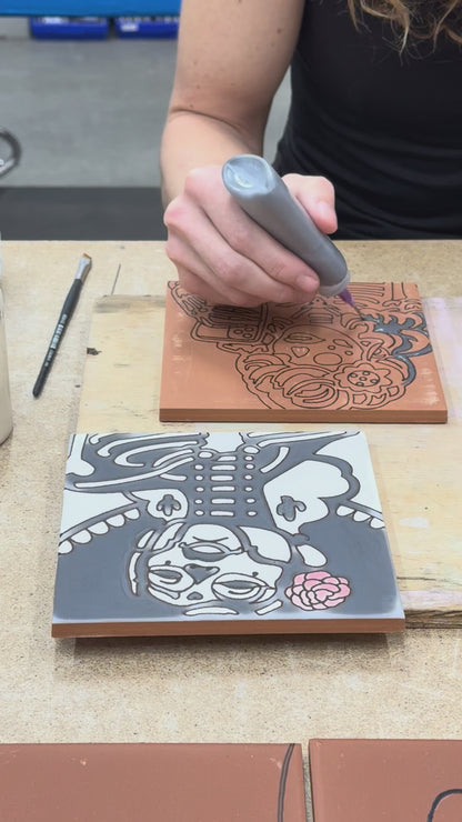 Danny Martin "Desert Rose" Tile