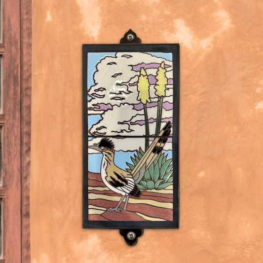 8"x16" framed Roadrunner Mural