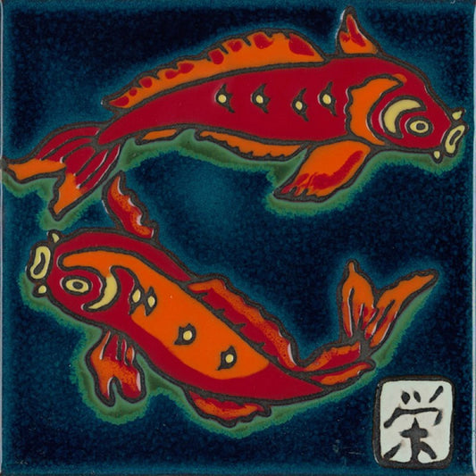 Koi Fish, Pacific Blue Collection