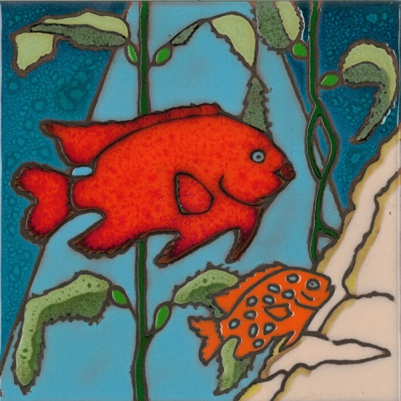 Garibaldi Fish, Pacific Blue Collection